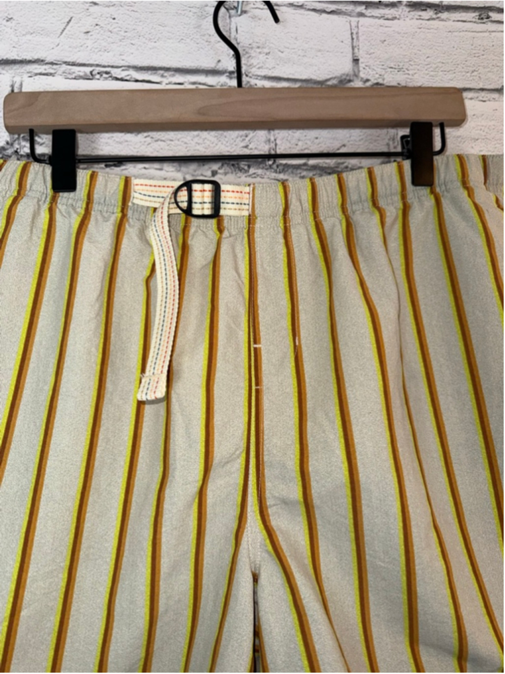 Men's Prana Shorts size Large Indio Heritage Shorts Yarrow Striped 5’ inseam NWT - Picture 7 of 16